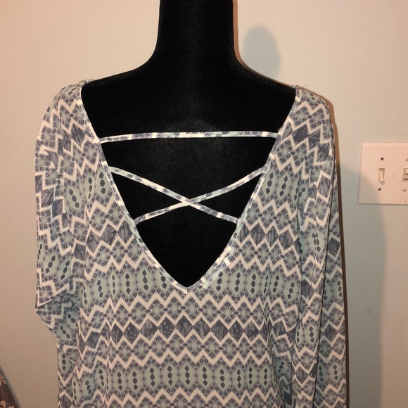 Maurices Tops - Maurice’s plus size 2 blue blouse